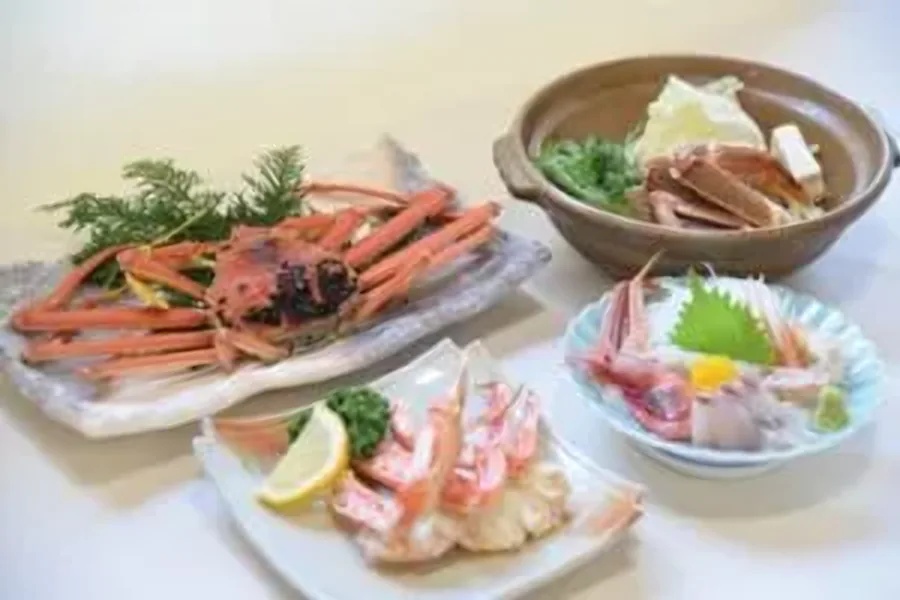 越前がにづくしコース