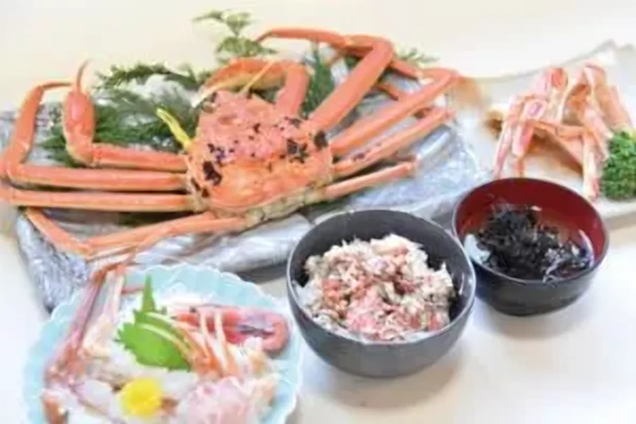 越前がに せいこ丼コース